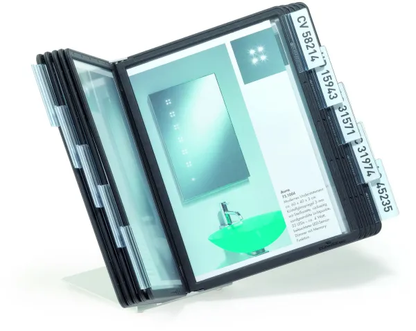Durable Vario sistema de registro negro A5