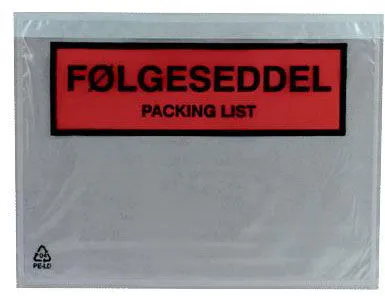 Docustick Standard bolsillo para albaranes autoadhesivo con impresión C6 165 mm x 122 mm