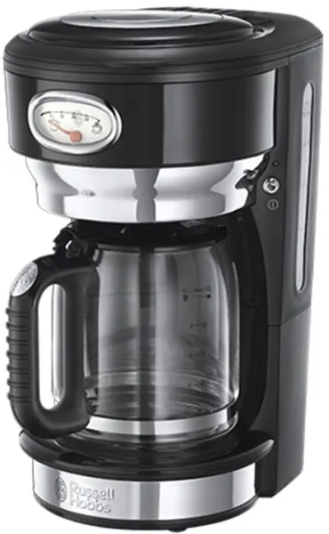 Russell Hobbs Retro Cafetera Negra