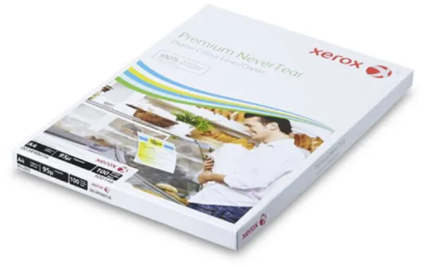 Xerox Premium Nevertear papel para copiar A4 145 mic 100 hojas blanco