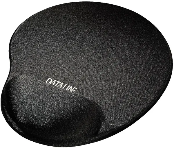 Esselte Dataline All-in-One alfombrilla de ratón de gel negra